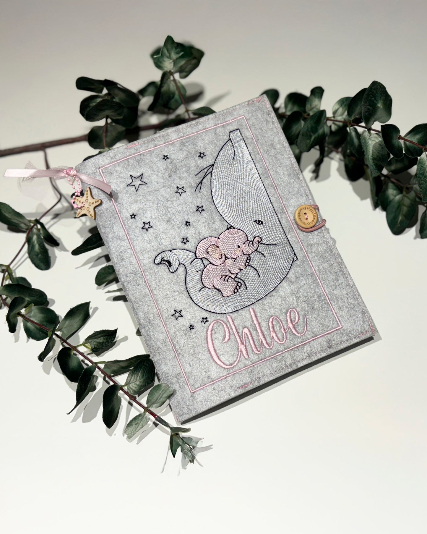 Customized Embroidered Document Keeper