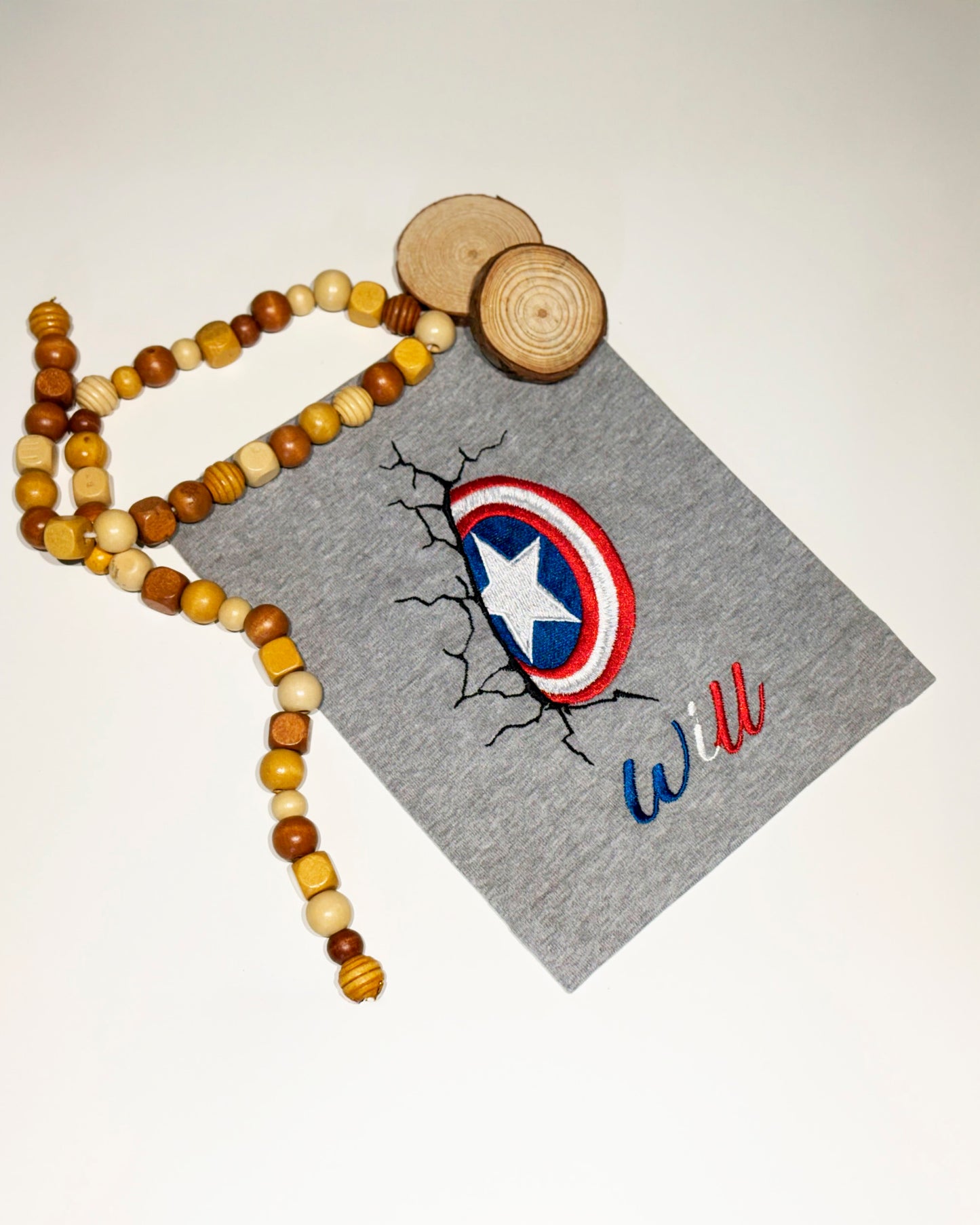 Customized Embroidered Shirt – Nautical Anchor
