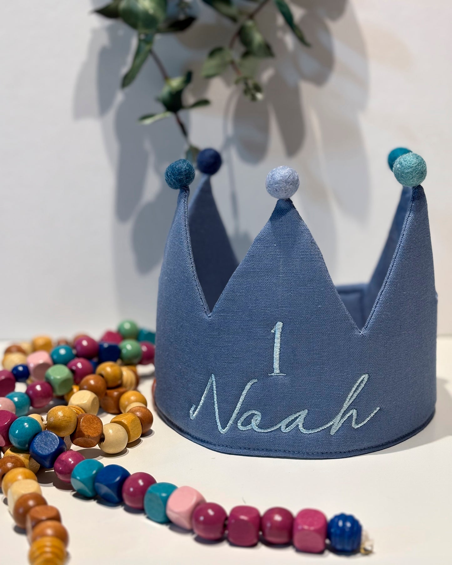 Customized crown blue