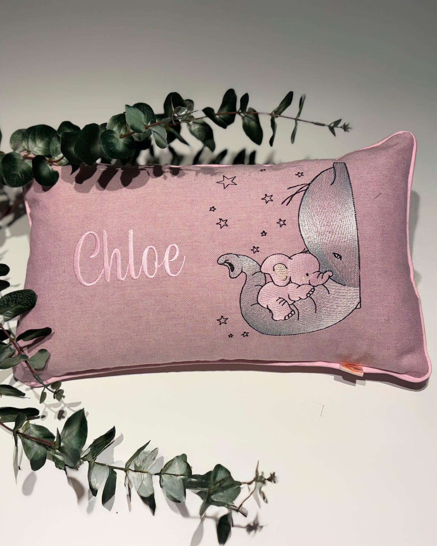 Custom Embroidered Pillow