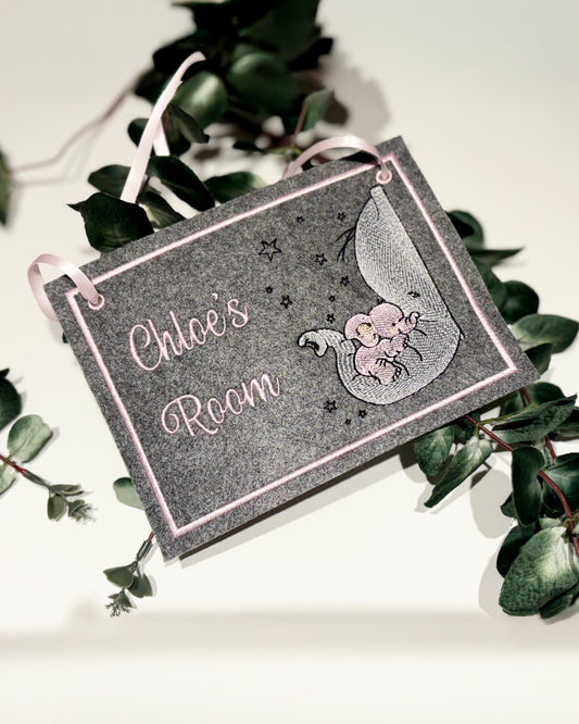 Customized  Children's Door Sign