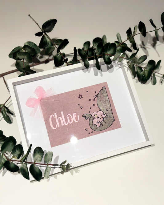 Customized Baby Name Frame